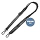 Ostfriesenpfoten® Leckerlibeutel ’Frieda’ | Ersatz-Schultergurt/Schulterriemen für unsere Gassi-Tasche | Schwarz | 180cm lang