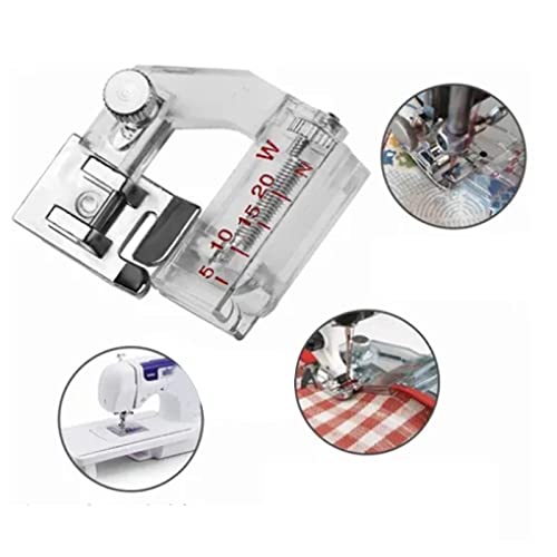 Tyenaza Pie Prensatelas Para Dobladillo Ajustable 5-20mm miniatura 6