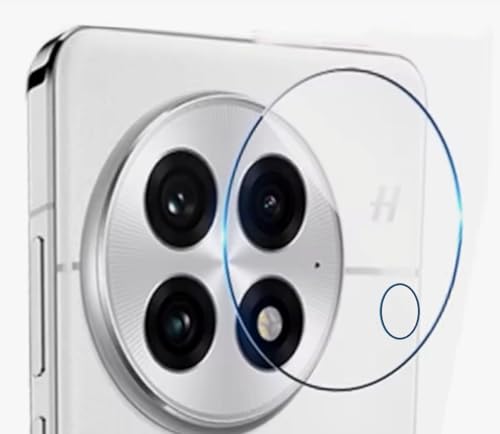 Image of 9H Circle Tempered Glass Camera Lens Protector For Oneplus 13R 5G /1+13R 5G [9H Hardness] [CLEAR Lens Protector ] [Easy Installation]