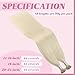 YoungSee I Tip Hair Extensions Human Hair Blonde Itip Hair Extensions Platinum Blonde 20 Inch 50s 50g Invisible I-Tip Extensions Add Length and Volume