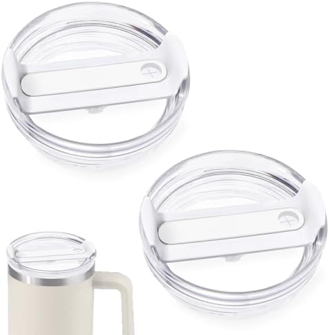 Aazon.co | Fabuerdia 40 OZ Tubler Lid Fit For Stanley Cup, 2 Pack - View #9