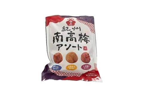 紀州南高梅アソート, 3種の梅干し詰め合わせ, 伝統的な和菓子