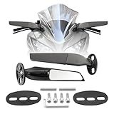 GZZTORES Motorcycle Stealth Rearview Mirror...