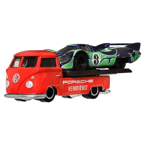 Set de Colección Hot Wheels Porsche Renschport 1:64 miniatura 2