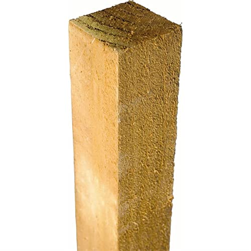 Builders Marketplace Treated Timber Posts 4×4″ | 100mm x 100mm - 3 meter (10ft) (Pack of 10)