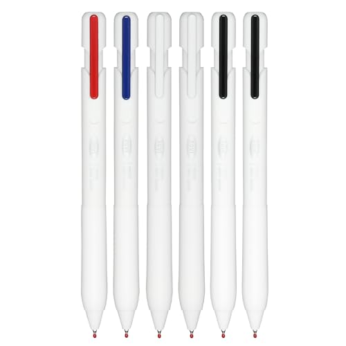 Bolígrafos retráctiles DUNBONG set 6 puntas 0.5mm miniatura 1