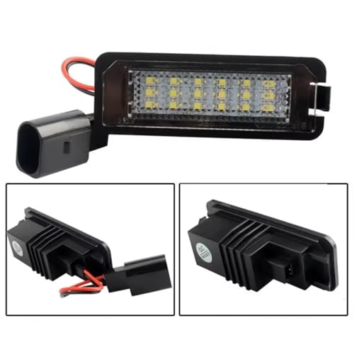 Lámpara accesorios para automóviles piloto de matrícula Seat Ibiza Leon Altea XL 4