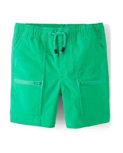 Gymboree Boys' and Toddler Quick Dry Tie Front Jogger Shorts