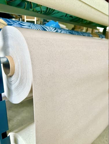 KGS Nappe Bulgomme - Imprimée Paillettes - Au mètre- Plusieurs Coloris (Taupe, 140x180)