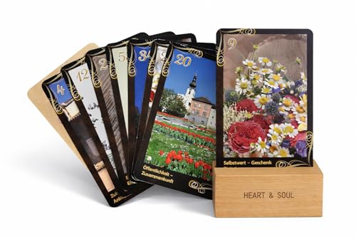 HEART & SOUL LENORMAND: 62 Bildkarten für tiefgründige Orakel-Lesungen – Deutsche Edition mit Fotos – Einsteiger Variante, Kartenlegen, Esoterik und Wahrsagen