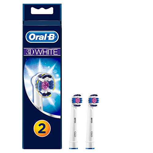 Oral-B 3D White Brush Heads, Pack of 1 (2 Pieces)