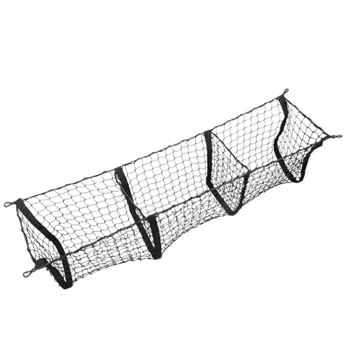 Filet de rangement pour coffre de voiture en maille haute résistance