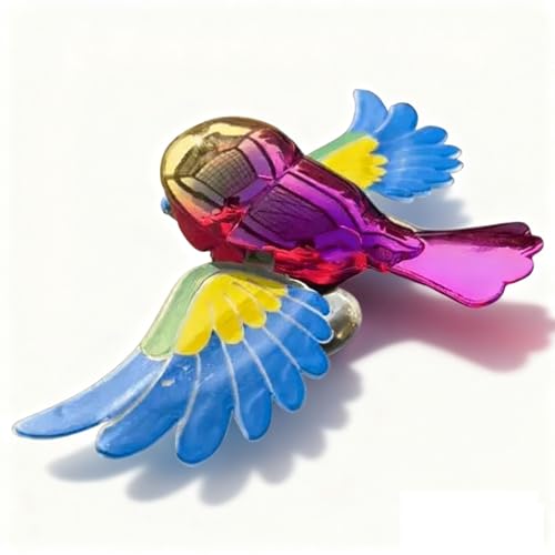 Flying Bird - Adorno creativo para automóvil, motocicleta, accesorio giratorio con base adhesiva fuerte para decoración de vehículos de bicicleta eléctrica (B 1 juego) (B 1 juego) (B 1 juego)