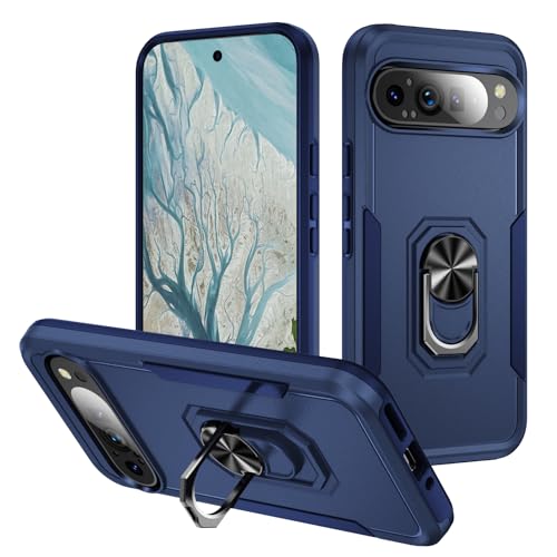 Coque Google Pixel 9 Pro XL magnétique double couche avec béquille intégrée