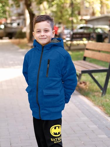 Image of Boys Zip Up Hoodie Kid Hooded Jacket