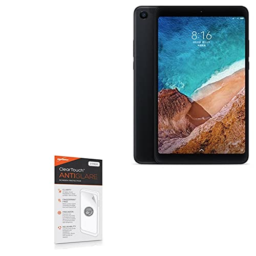 BoxWave Xiaomi Mi Pad 4 �X�N���[���v���e�N�^�[ [ClearTouch Anti-Glare (2�p�b�N)] �w��h�~�}�b�g�t�B�����X�L�� Xiaomi Mi Pad 4�p