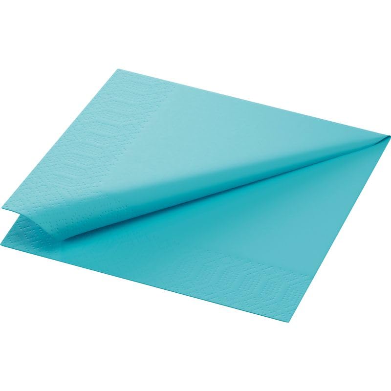 Duni Tovaglioli di stoffa Mint Blue 33 x 33 cm 1/4 volte 1.000 pezzi