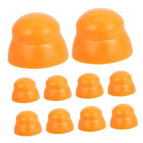 MOTHNUR 10 Stück Mutternabdeckungen Für Spielplatzgeräte Uv Beständige Sicherheitskappen Aus Kunststoff Einfach Zu Installierende Schutzbeschläge Für Rutschen Für Gemeinschaftsparks