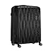 Price comparison product image WENGER Energie Large Hard-Shell Suitcase with 4 Wheels, Trolley, Large, 106 (120) l, Security Lock, Women Men, Travel Vacation, Black, 653598