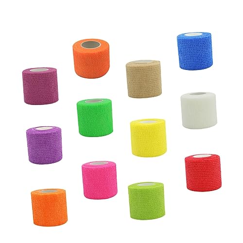 BESPORTBLE Elastic Pet Bandage for Wounds Self Adhesive Pet Tape Nonwoven Material Comfortable Random