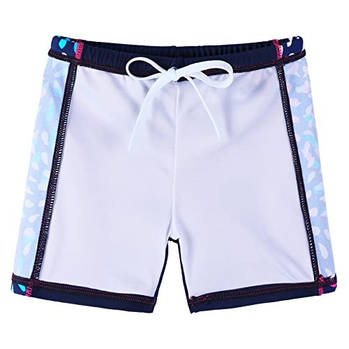 BAOHULU Girls Rash Guard Swimsuit Two Piece Short Sleeve Bathing Suit UPF 50+UV Beach Swimwear 3-14Y3