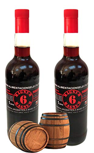 Vermú de Solera 2 Litros de Auténtico Vermut de Solera con 6 Meses Mínimo en Barricas de 50 a 80...