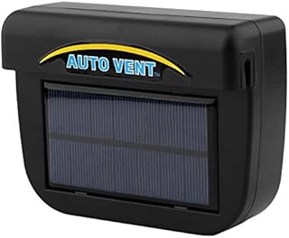 ABS Solar Powered Car Window Windshield Auto Air Vent Cooling Fan System Cooler