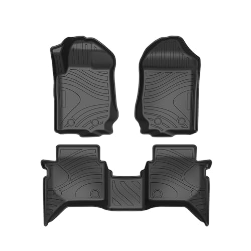 Tapis de voiture Ford Ranger anti-salissure plateau de sol TPE