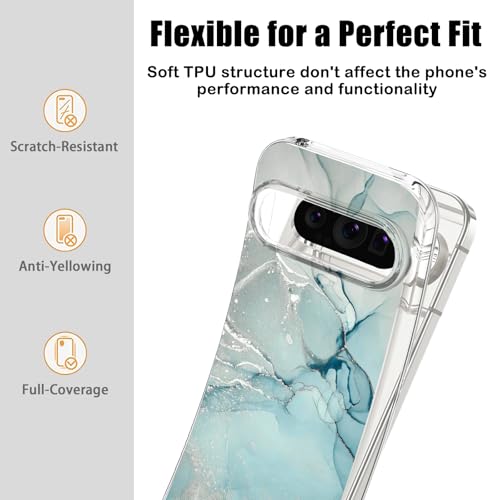 Coque Pixel 10 Pro CameCosy marbre premium luxe en silicone