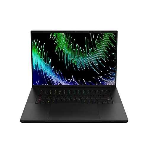 Razer Blade 16 (2024) - Computer da gioco NVIDIA GeForce RTX 4090, Intel i9-14900HX, schermo OLED QHD+ 16' (32GB DDR5, 2TB SSD, alluminio)