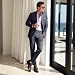 Imagen de Bruno Marc Hutchingson_2 Zapatos de Hebilla Oxford Vestir Clásico para Hombre Marrón 42
