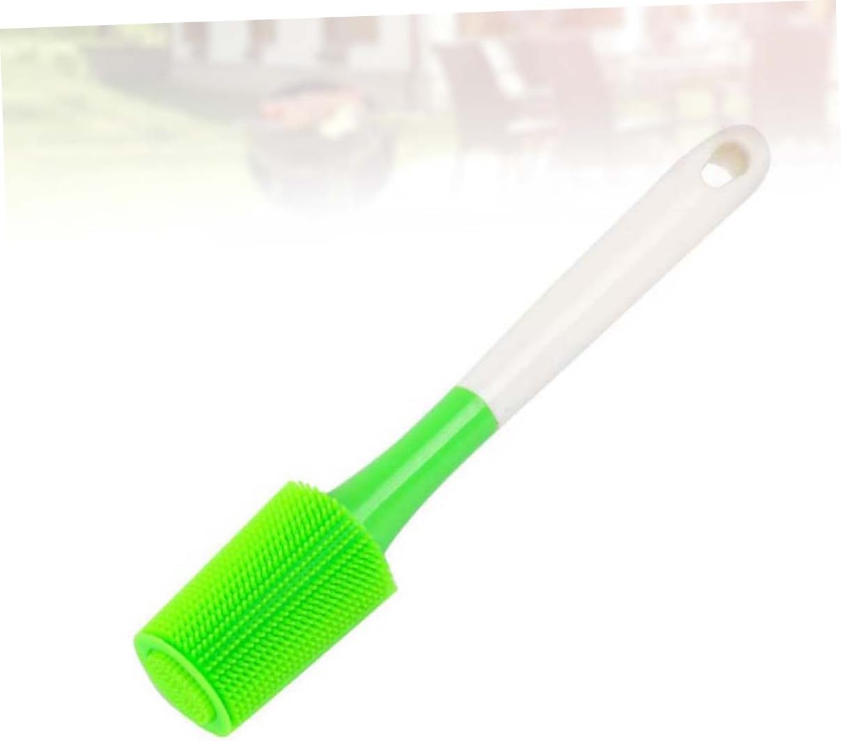 2 pcs Long Handle Silicone Cleaning Brush for Bottles Glasses Cups Multifunctional Kitchen Tool for Effortless Cleaning Random Color Random Color
