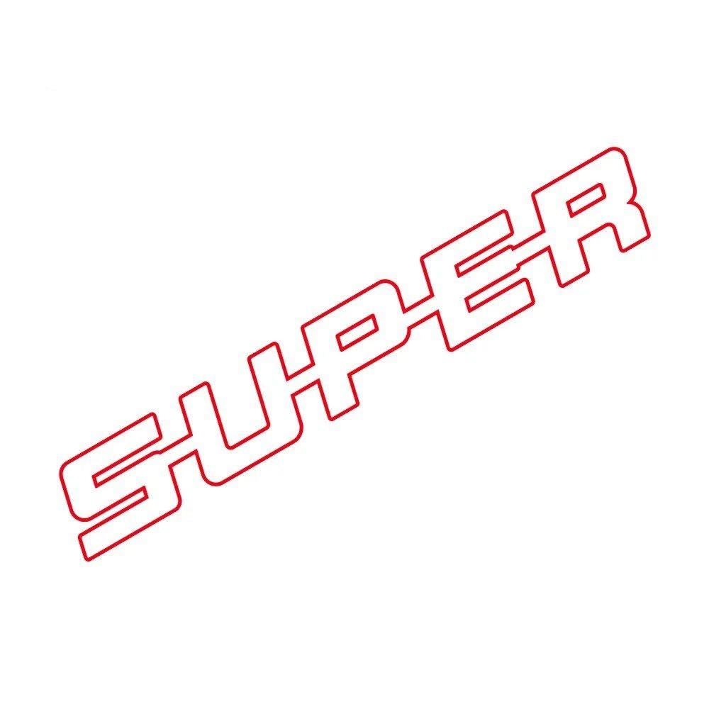 Auto Accessory Super Car Windshield Sticker Auto Tuning Accessories(Glossy Red)