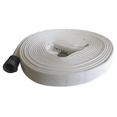 Fire Hose, 50 ft. L, Wht, 2