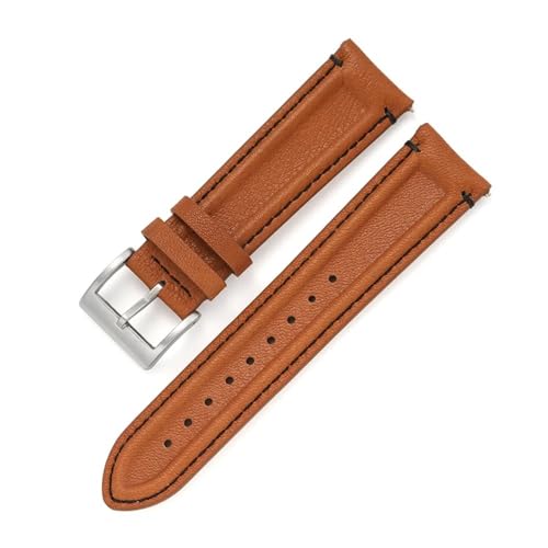 SRMVRNKNNK Fit For Samsung Fit For Galaxy Watch 4/S3/ Fit For Huawei Watch Gt 2/3 �E�H�b�`�o���h�ɓK������X�g���b�v(Light brown black,22mm)