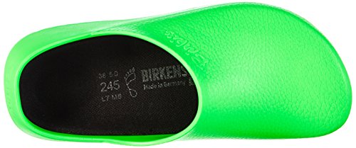 Image of Birkenstock Women's Super-Birki Clogs, Green Neon Green, 7 UK
