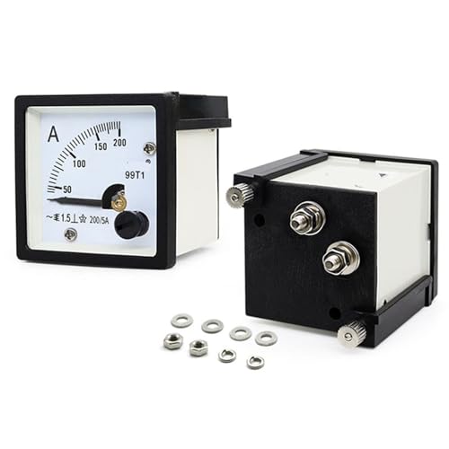Ampèremètre AC 99T1 à aiguille avec cadran analogique haute visibilité AC 150-5A