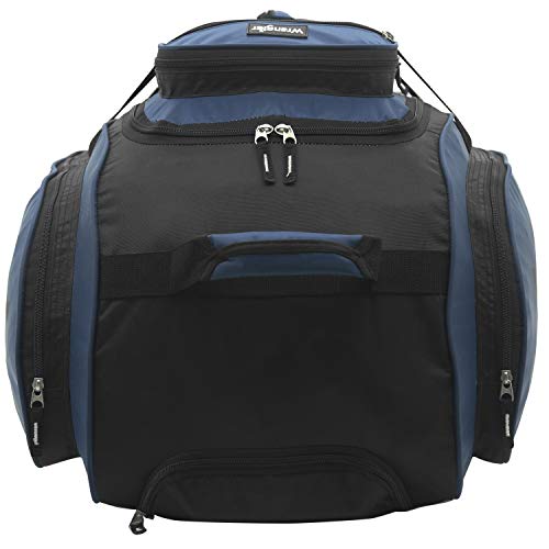 Wrangler Rolling Travel Duffel, Navy Blue, 30