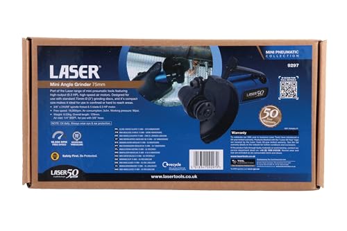 Meuleuse 75mm Laser 9297 pour couper dans les espaces restreints sans bloquer le disque - 6