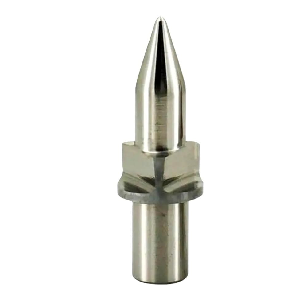 Punta de taladro de carburo Broca de fricción térmica tipo plan0 for procesamiento metales, herramienta broca corta fusión en caliente acero tungsteno, 1 pieza(M6 x 5.3mm)