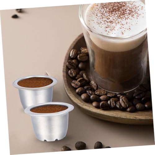 Préparation de café pratique sans capsules tasses réutilisables acier inoxydable - 5