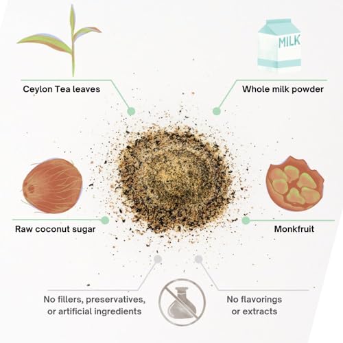 Té Masala Chai en polvo instantáneo 15 porciones miniatura 3