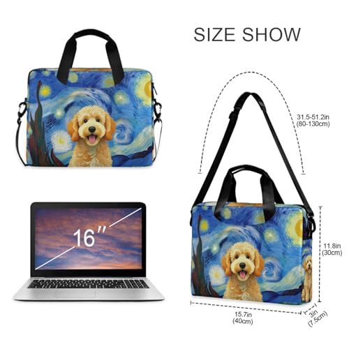 Funda para portátil de 15.6 pulgadas con asa y correa miniatura 5