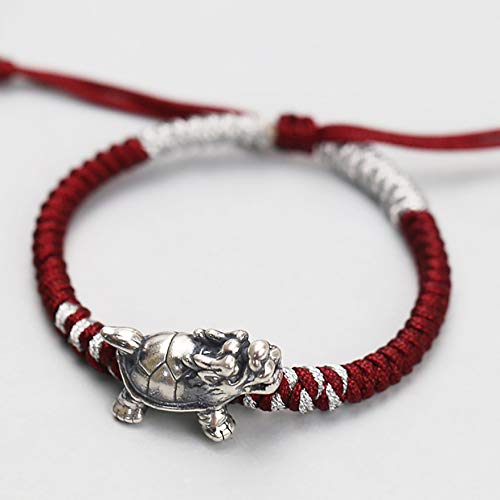 Feng Shui de richesse au quotidien avec le dragon en argent rouge
