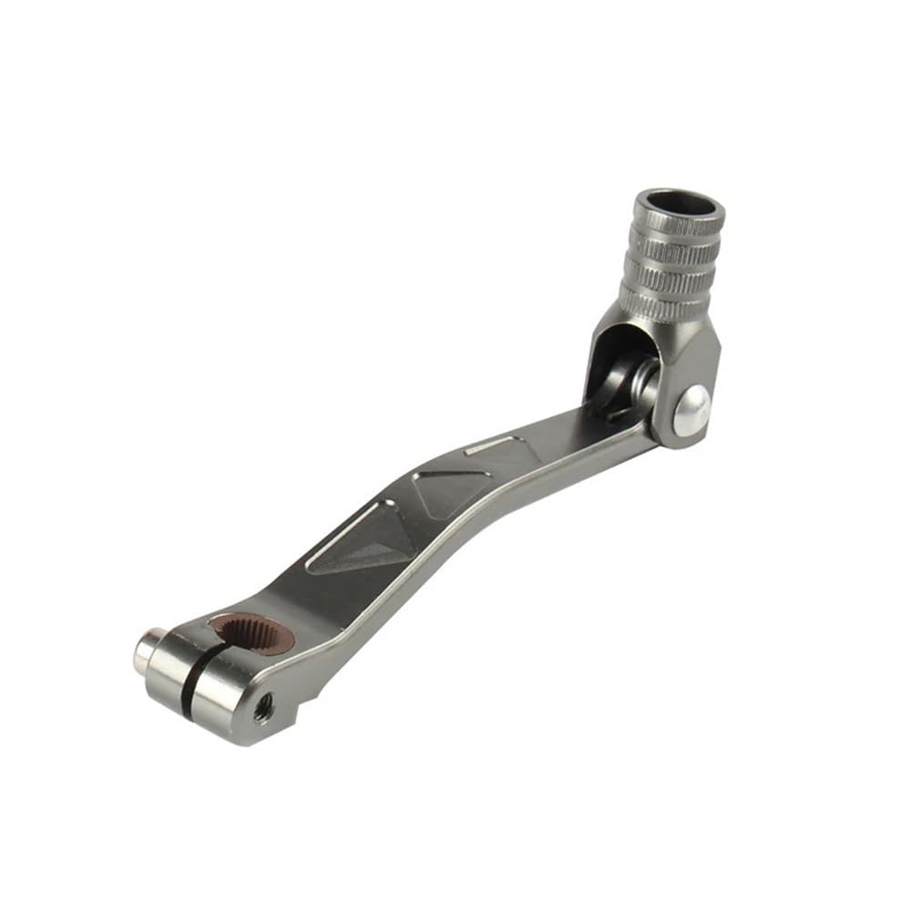 Yibhj3e Grey Gear Shift Lever Motorcycle Cnc Aluminum Folding Gear Shift Lever Dirt Bike Pit Bikes For Xr50cc Crf50cc 70Cc 110Cc 125Cc