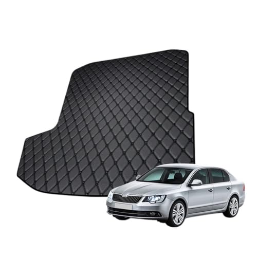 Tapis de coffre Skoda Superb 2016-2025 doublure cuir PU protection coffre tous temps