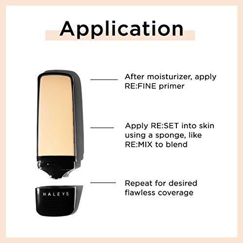 Haleys Re:set Liquid Matte Foundation (6.75) Vegan, Cruelty-Free Foundation Makeup - Even Skin Tone And Cover Blemishes & Imperfections With A Matte Finish For Long-Lasting Wear #TOP5