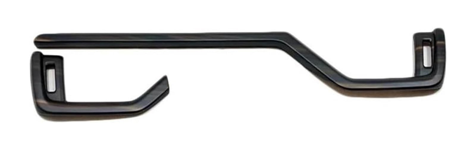 TYTYASS Inner Door Handle for Toyota for RAV4 2019-2021 Car Interior ABS Peach Wood Inner Door Handle Cover Armrest Moulding Trim Sticker Strip(Shape M)