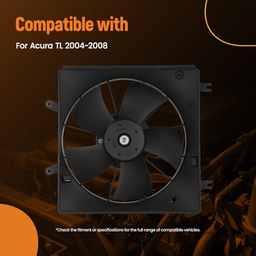 Image of maXpeedingrods 620-248 Radiator Cooling Fan Assembly for Acura TL with 3.2L 3.5L Driver Side 2004-2008, AC3115109 19015RDAA01