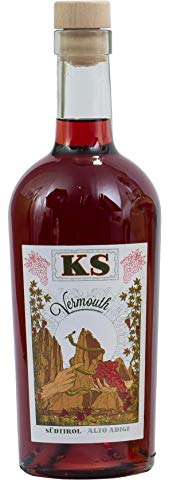 Roner KS Vermouth Rosso (1x 0,7 l) - Vermut Alto Adige Lago di Caldaro Distilleria Artigianale Alto Adige Südtirol piu premiata d'Italia - 700 ml